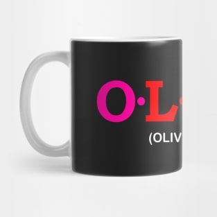 Ollie - Olive, Peace. Mug